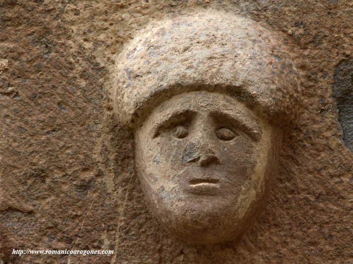 MENSULA CON CARITA DE SANCHO DE LARROSA